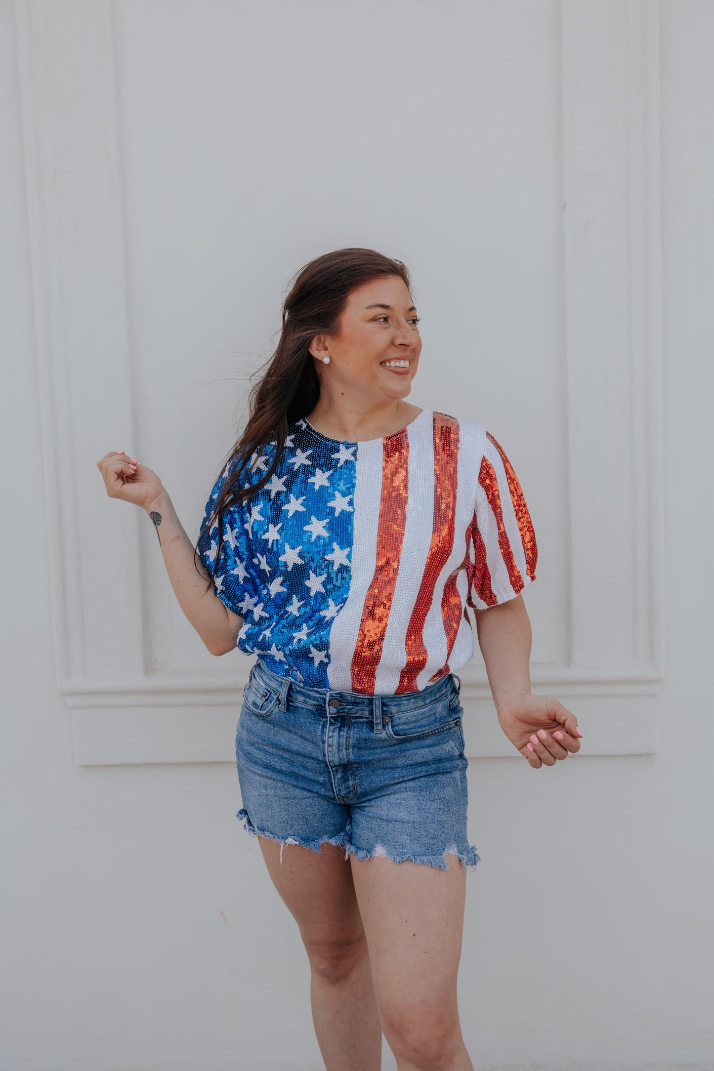 Loud and Proud Sequin Top