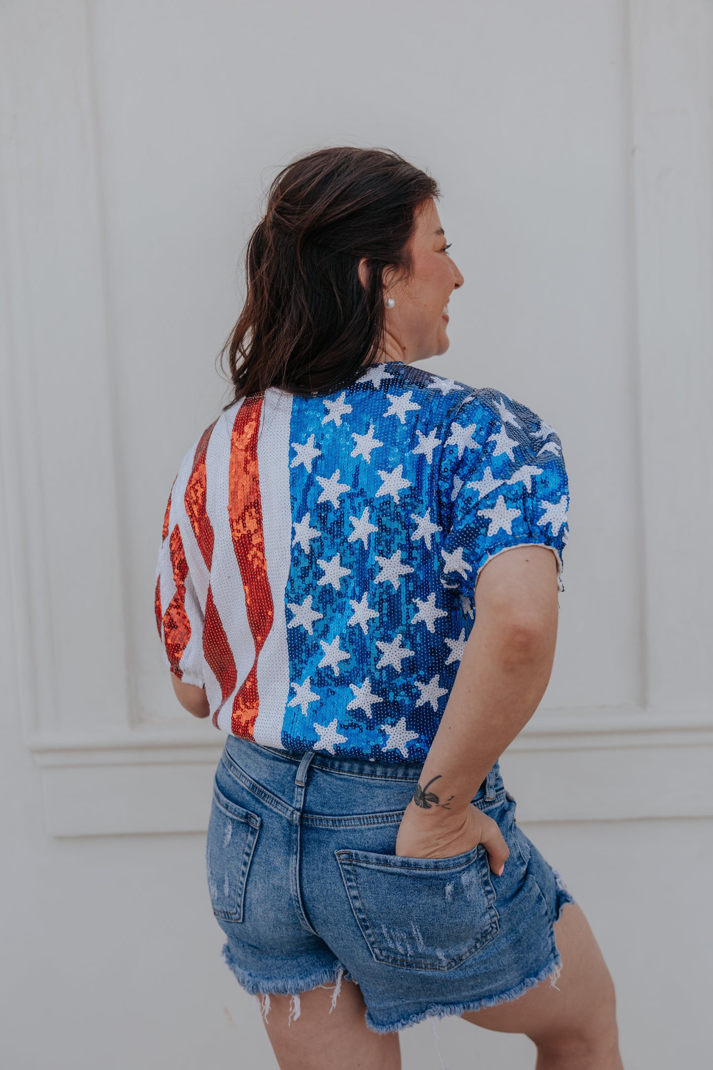 Loud and Proud Sequin Top