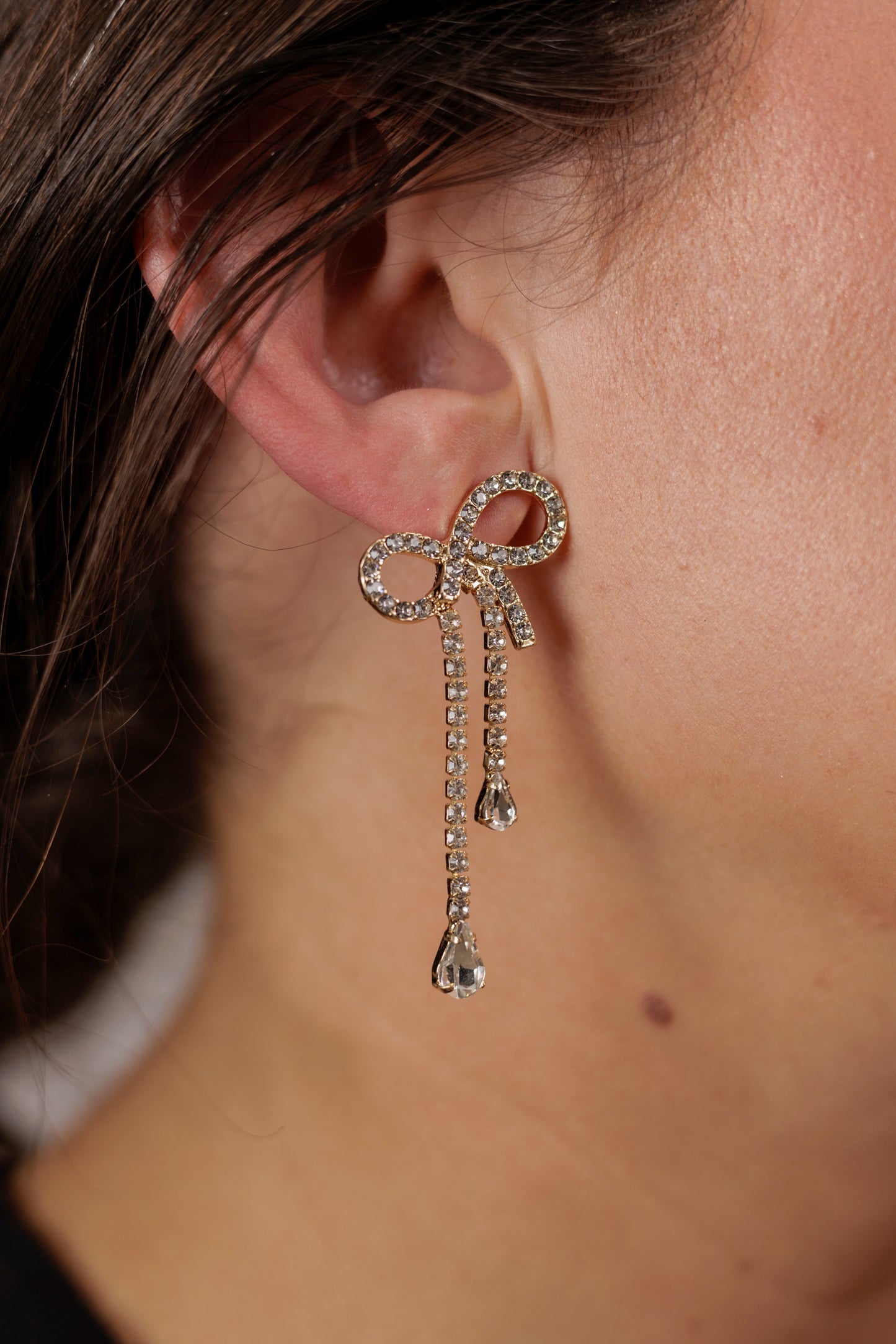 Courting You Bow Earrings