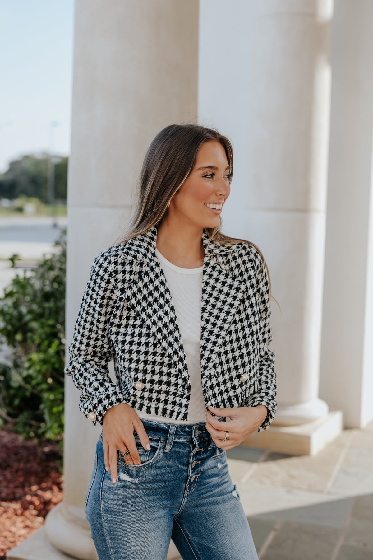 Check My Calendar Cropped Jacket