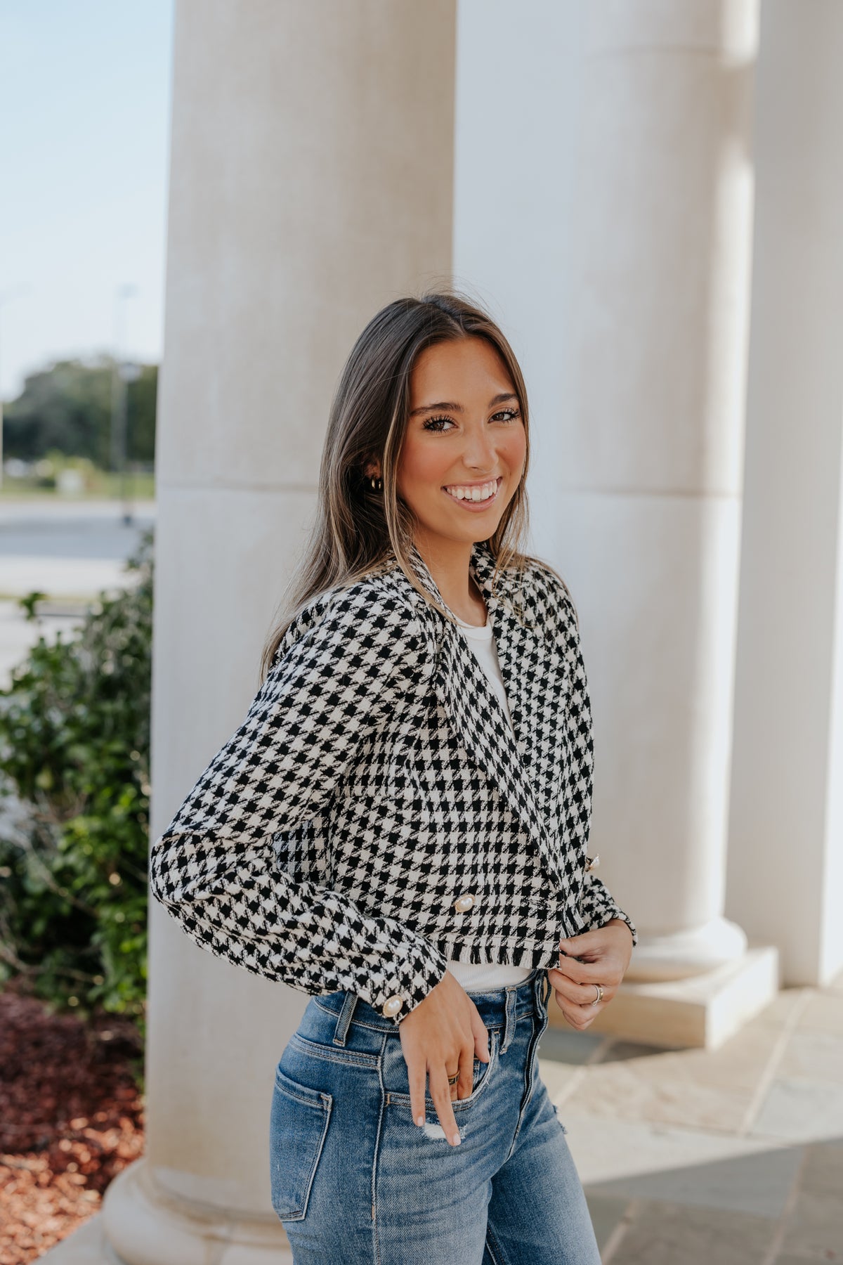 Check My Calendar Cropped Jacket