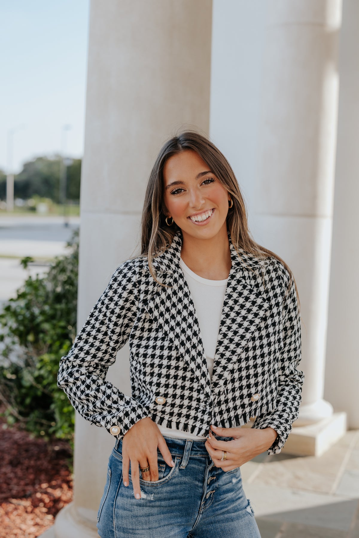Check My Calendar Cropped Jacket