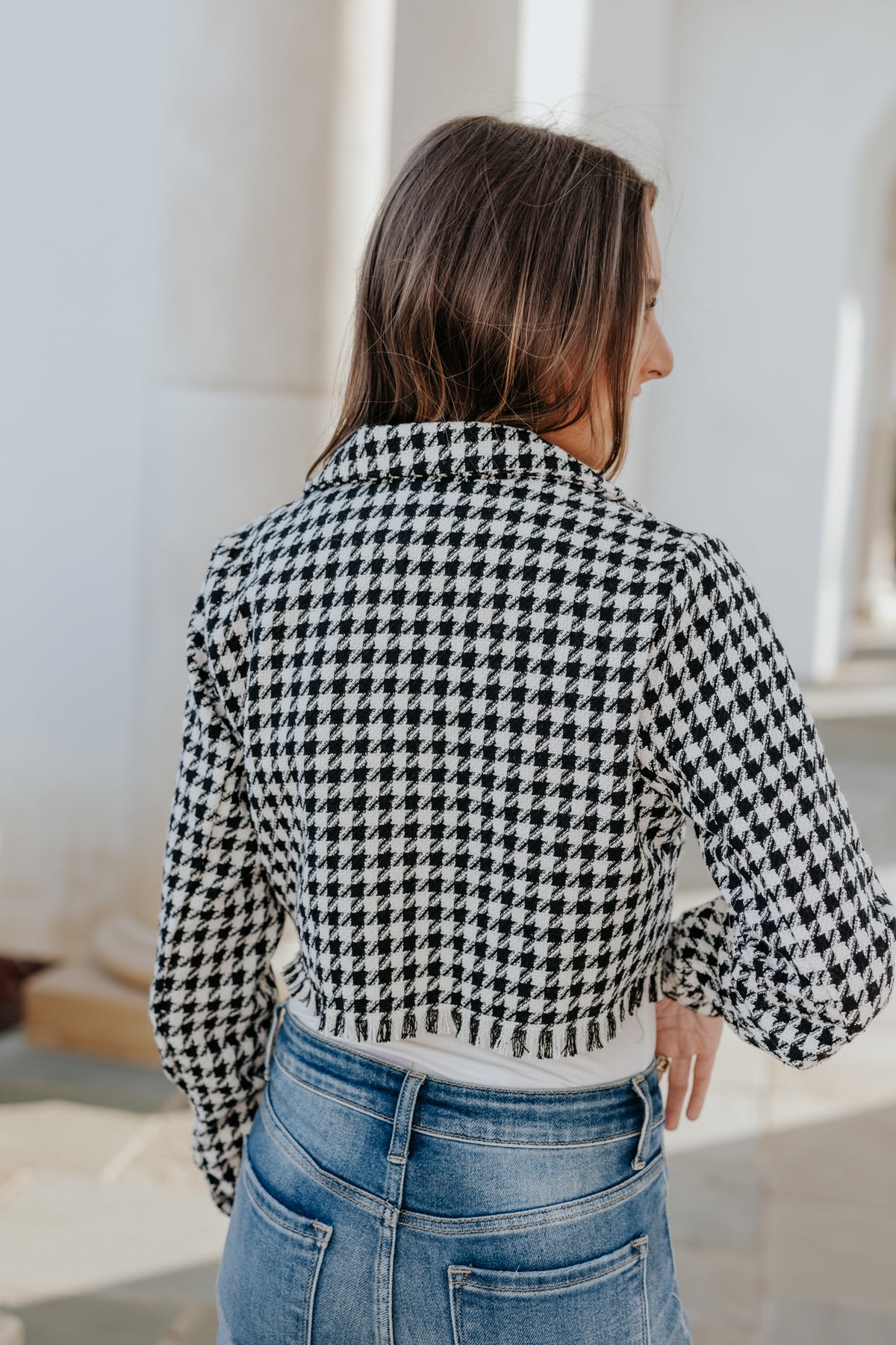 Check My Calendar Cropped Jacket