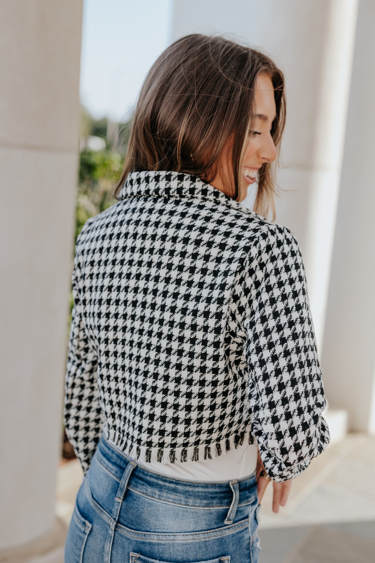Check My Calendar Cropped Jacket