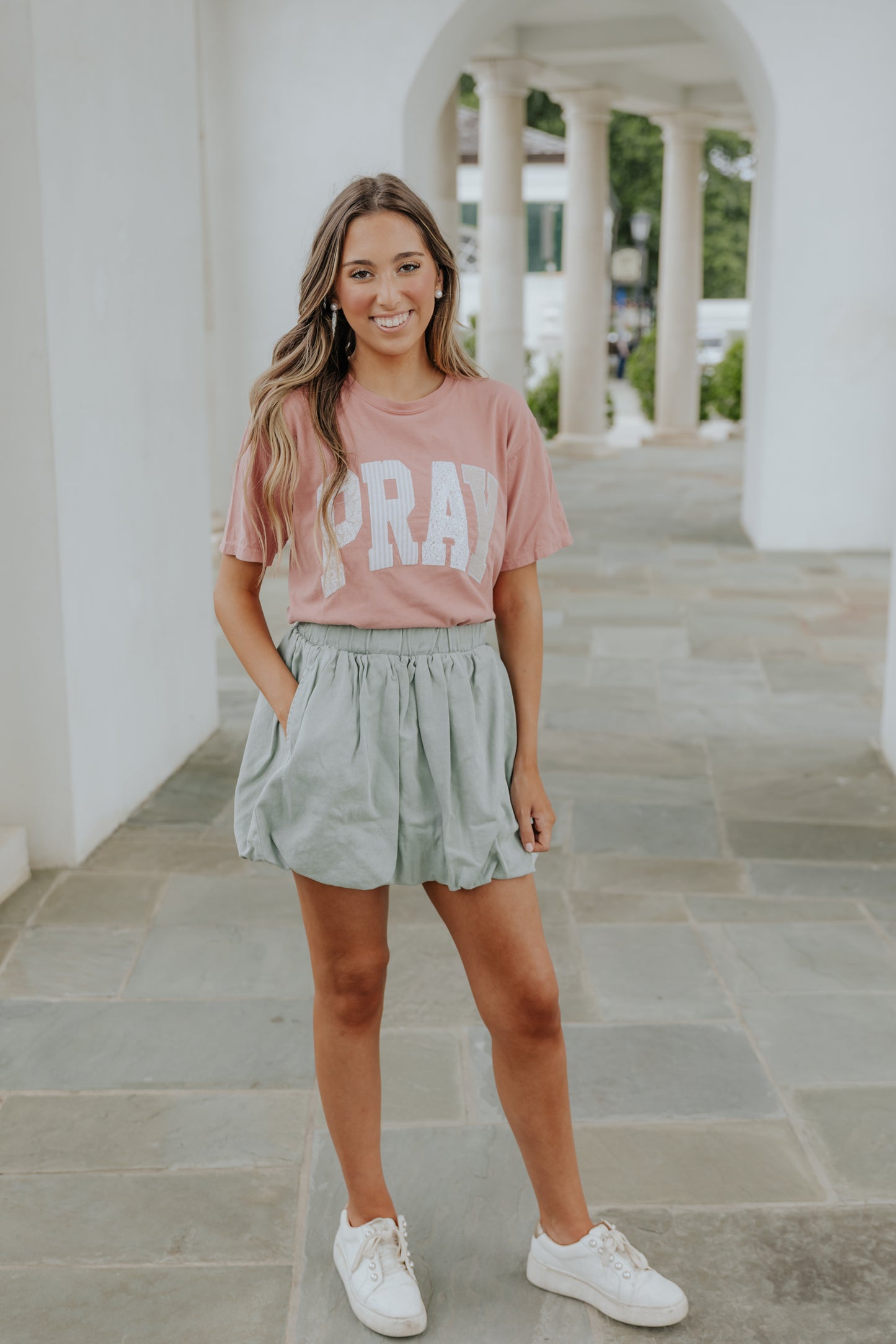 Pray Patchwork Tshirt