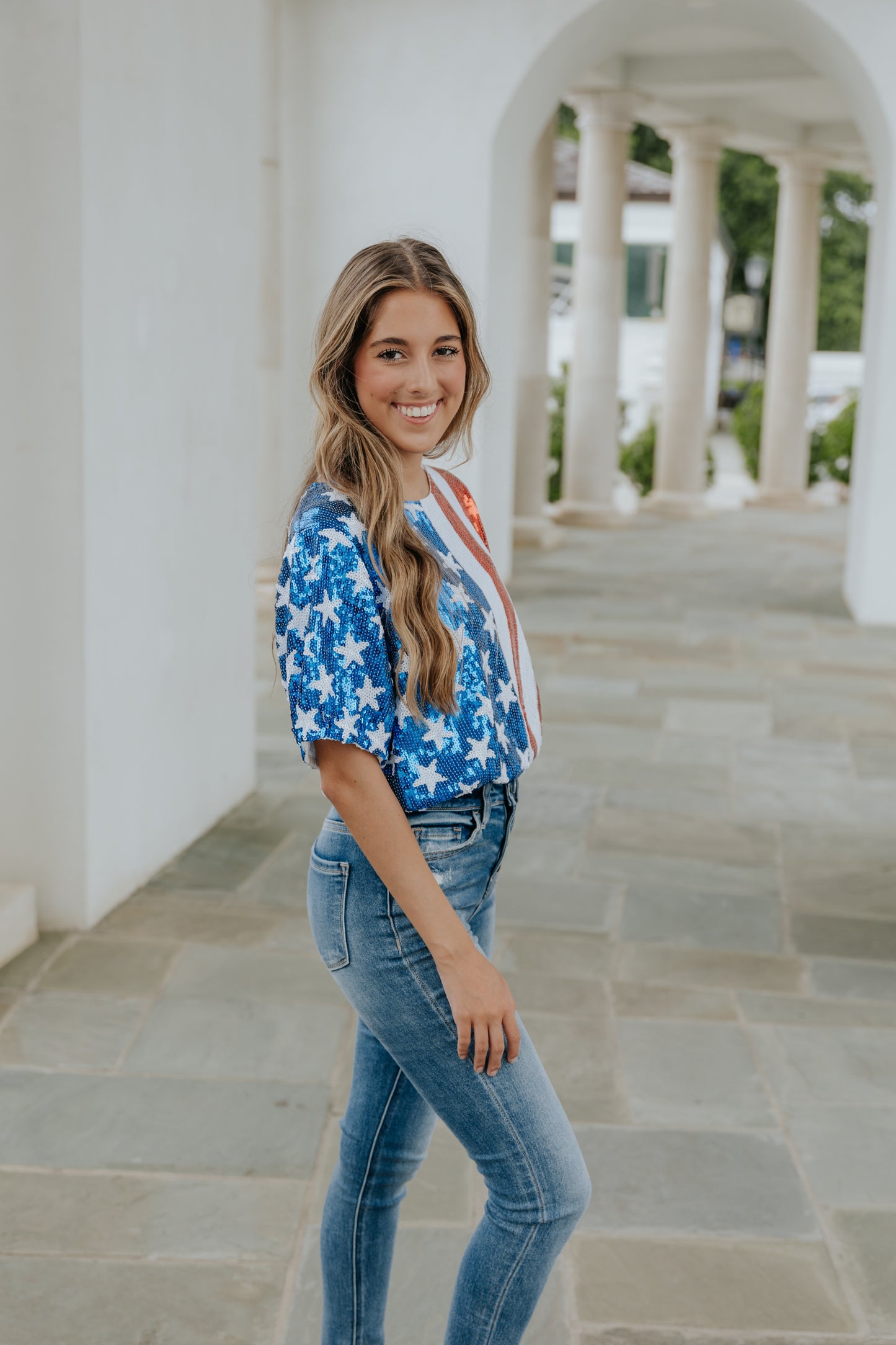 Loud and Proud Sequin Top