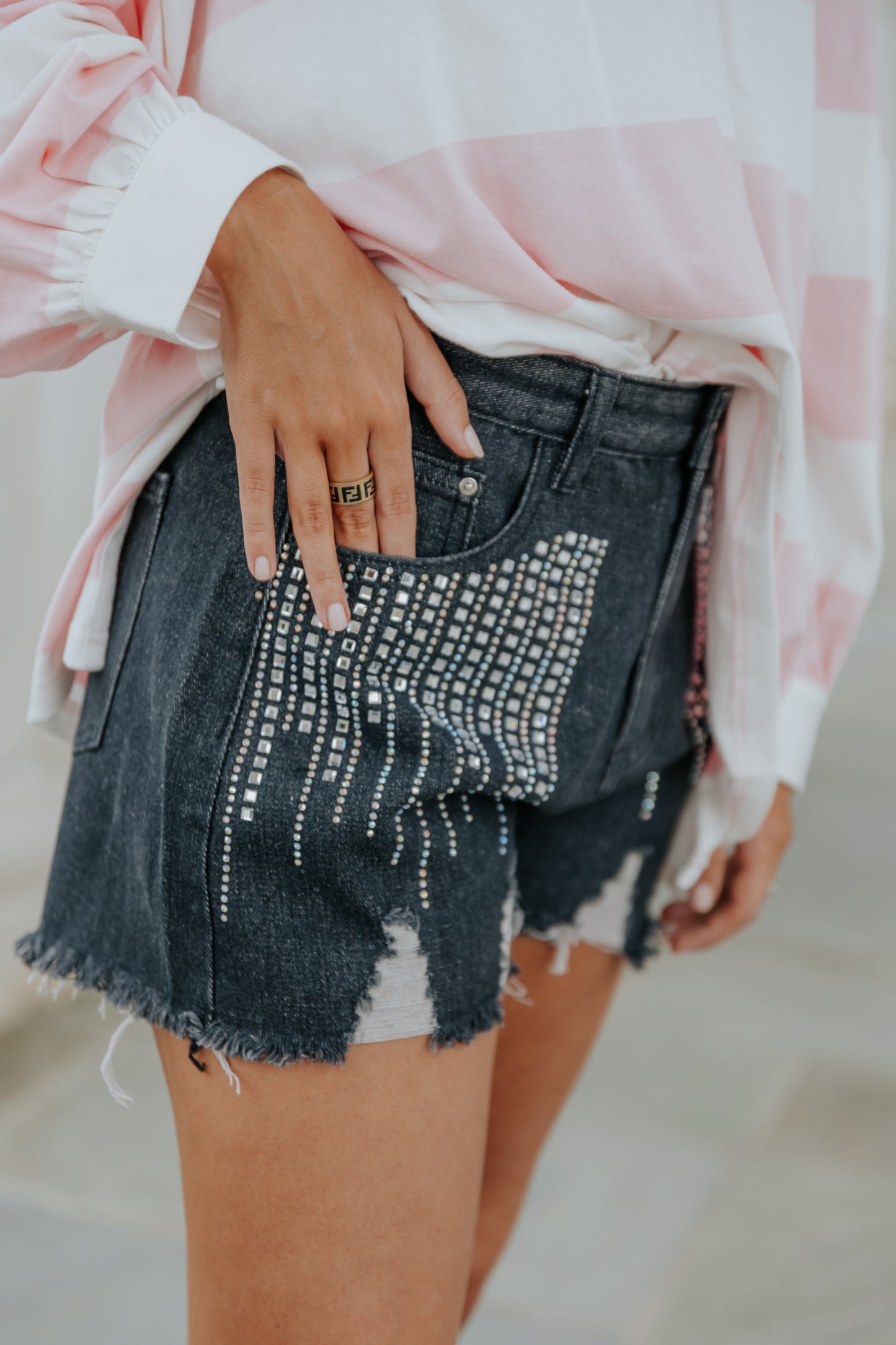 Drift Away Denim Shorts