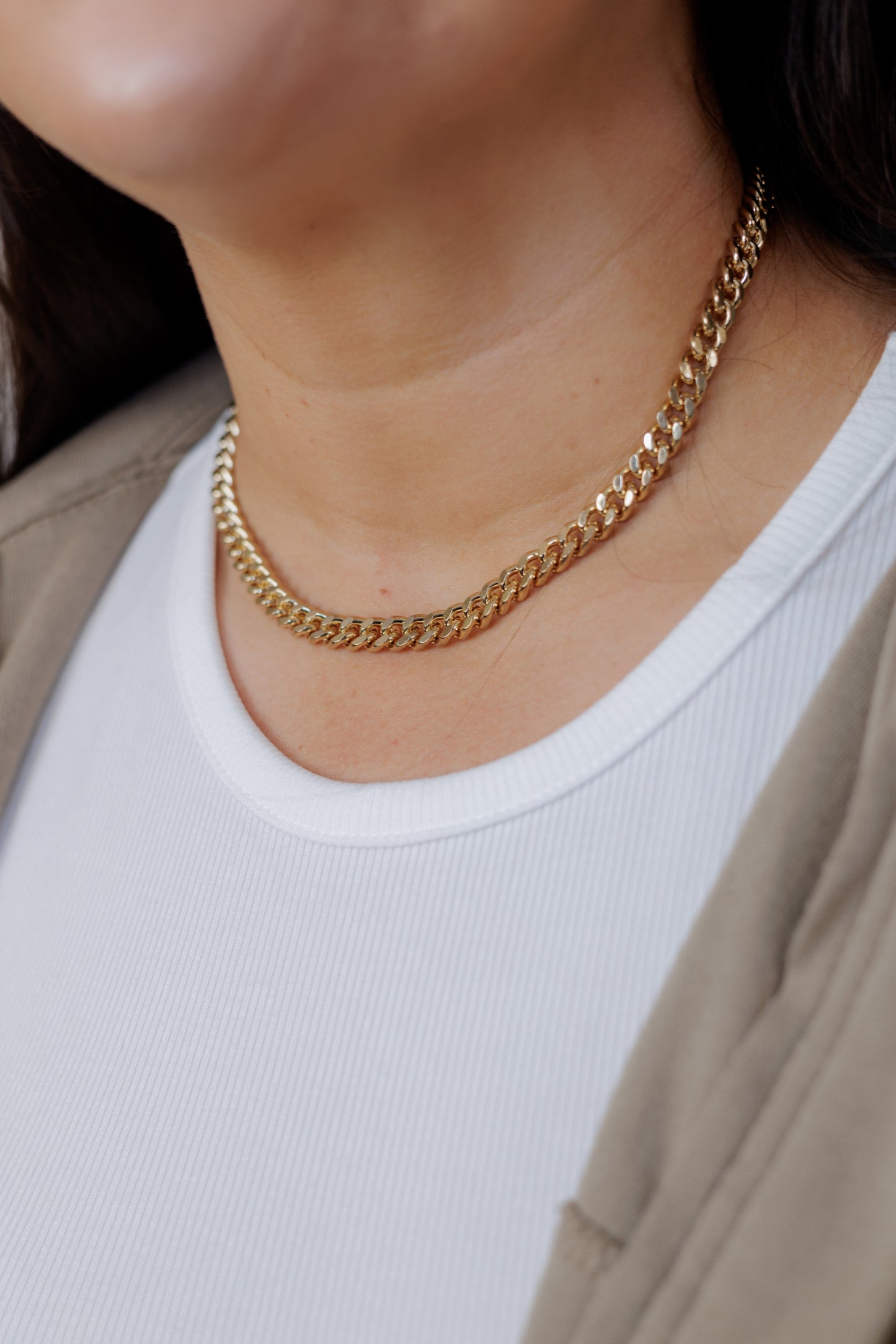 In the Middle Chainlink Necklace