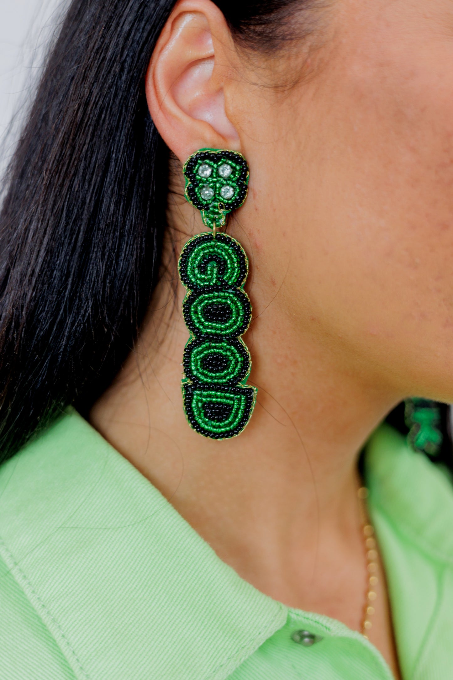 Good Luck Beaded Earrings