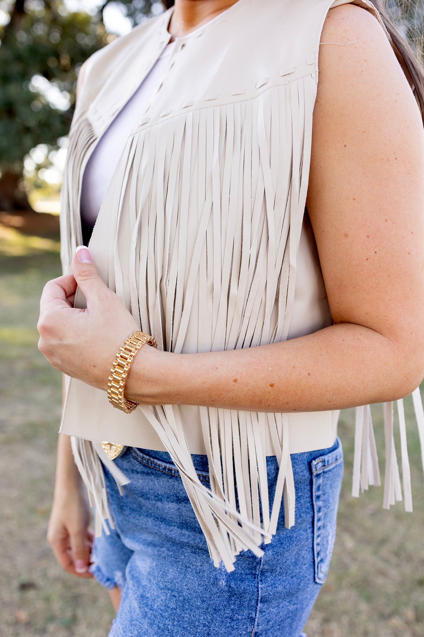 Don't Miss Out Fringe Vest