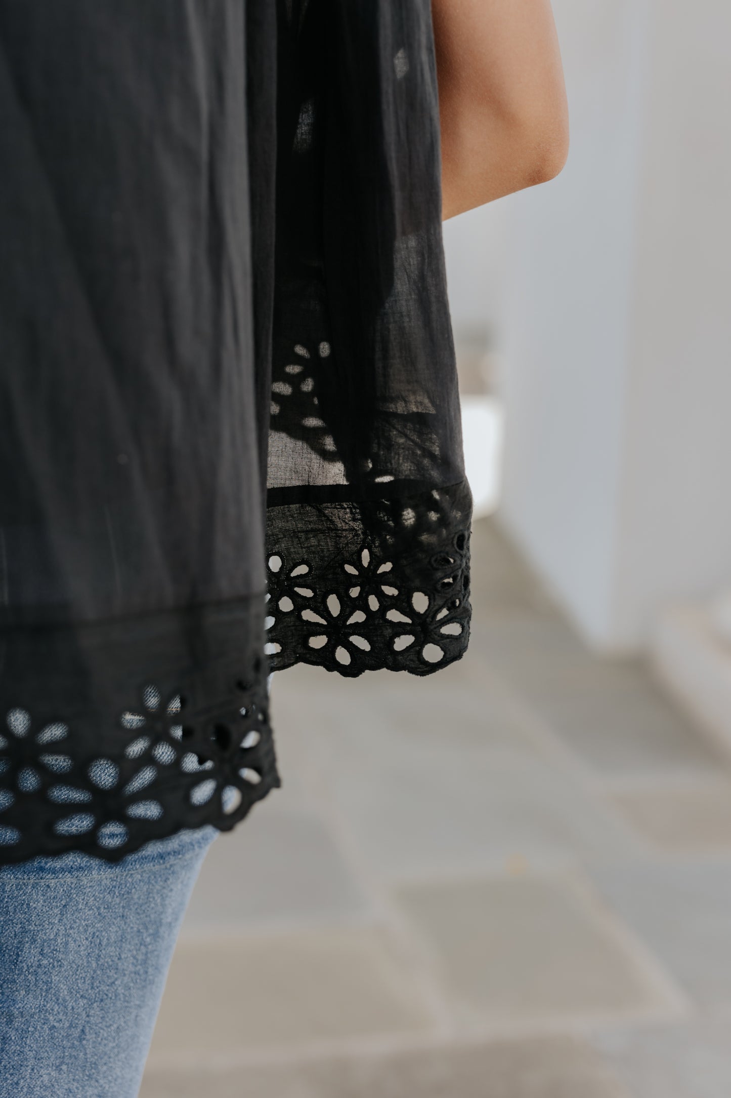 Extremely Important Eyelet Top