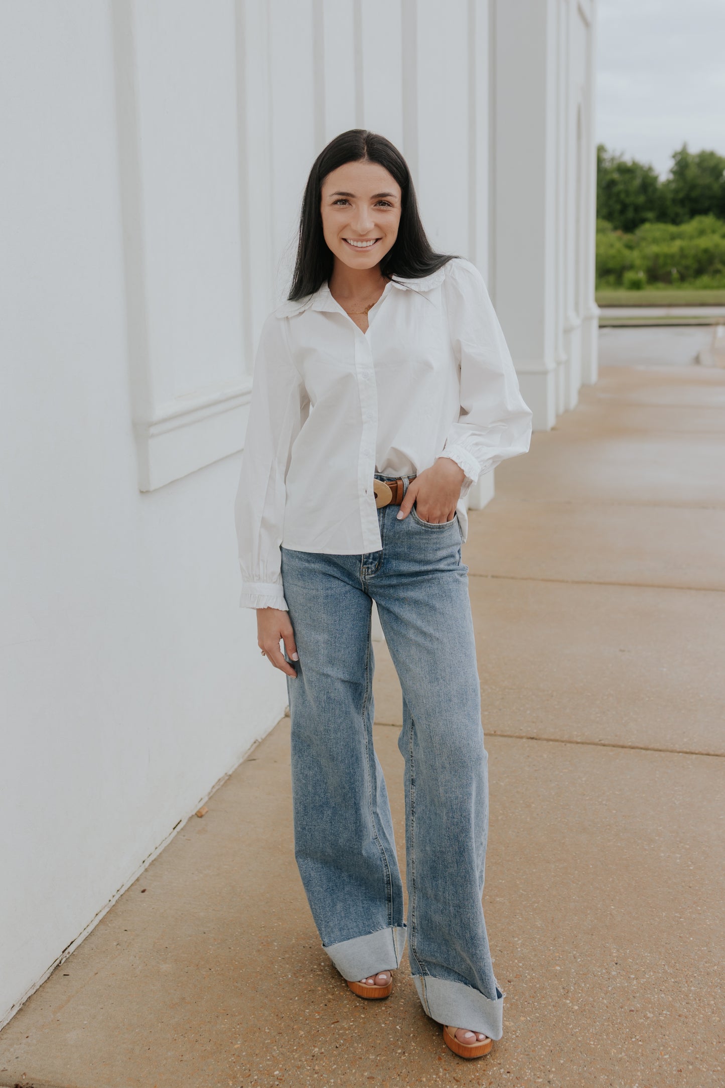 Good Girl Button Down Shirt