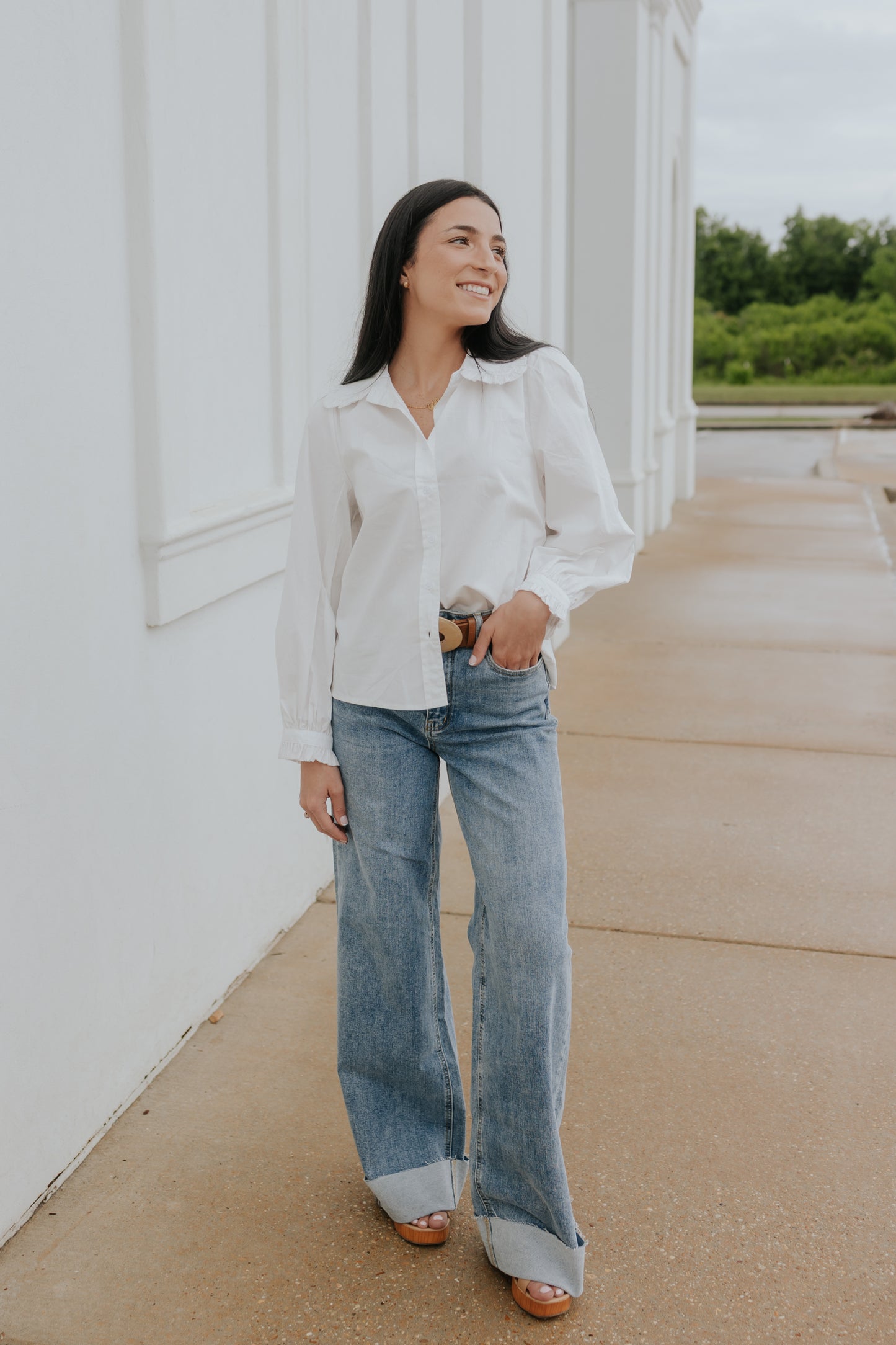 Good Girl Button Down Shirt