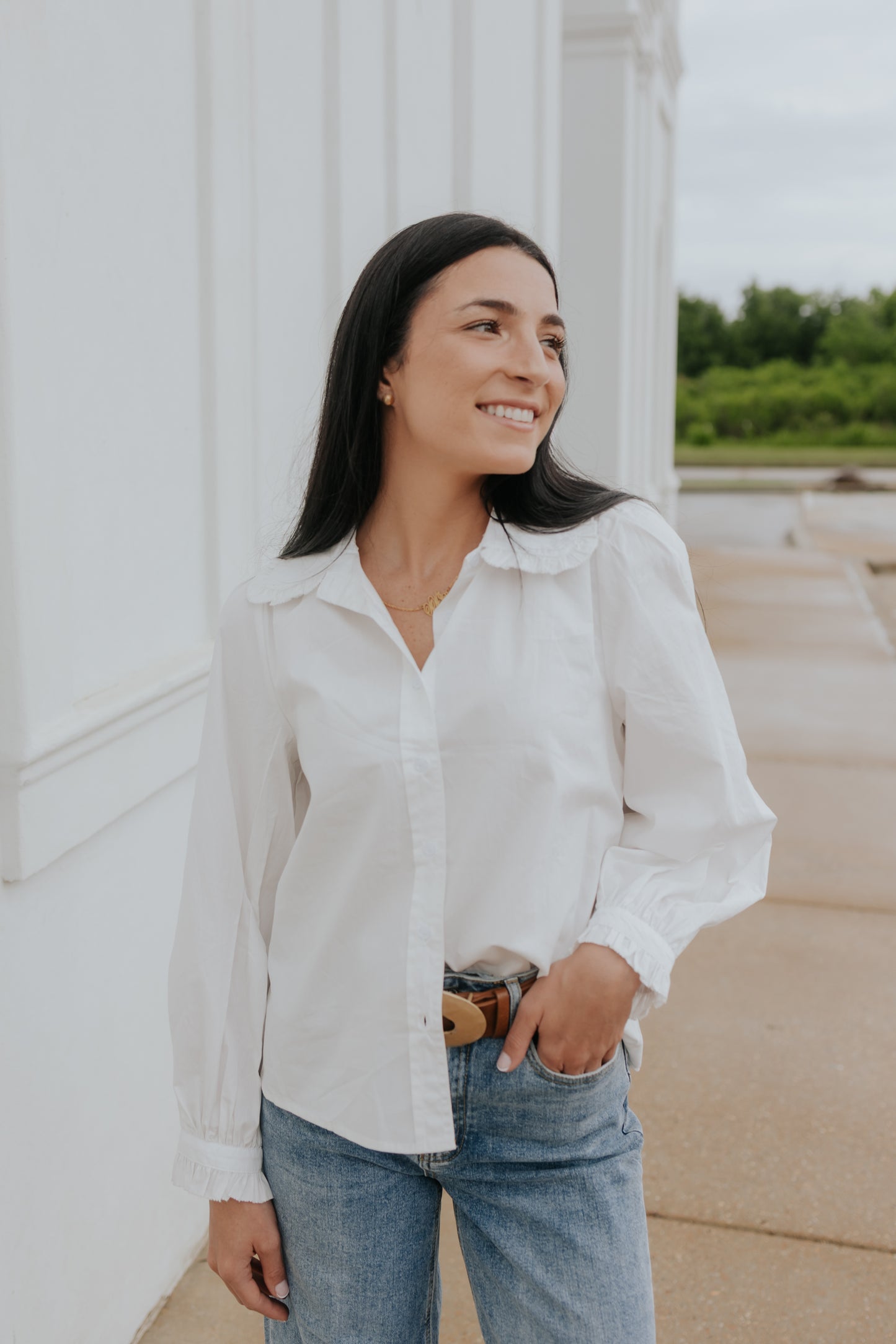 Good Girl Button Down Shirt