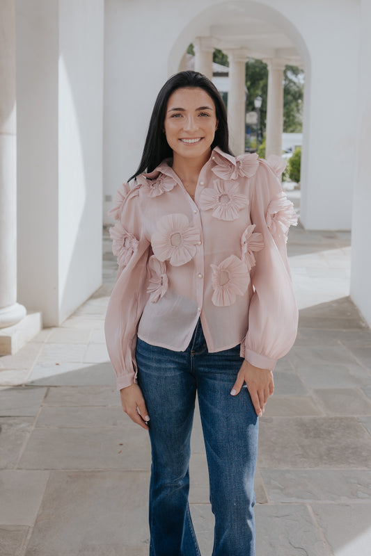 Soft Petals Blouse