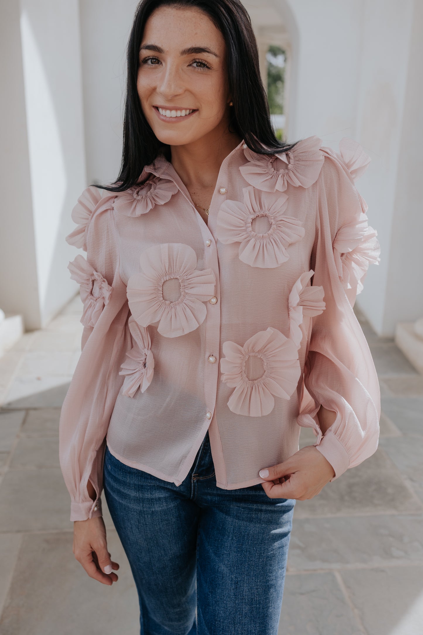 Soft Petals Blouse