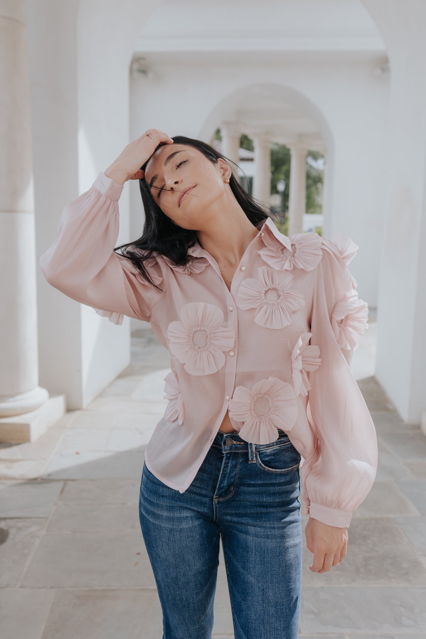 Soft Petals Blouse