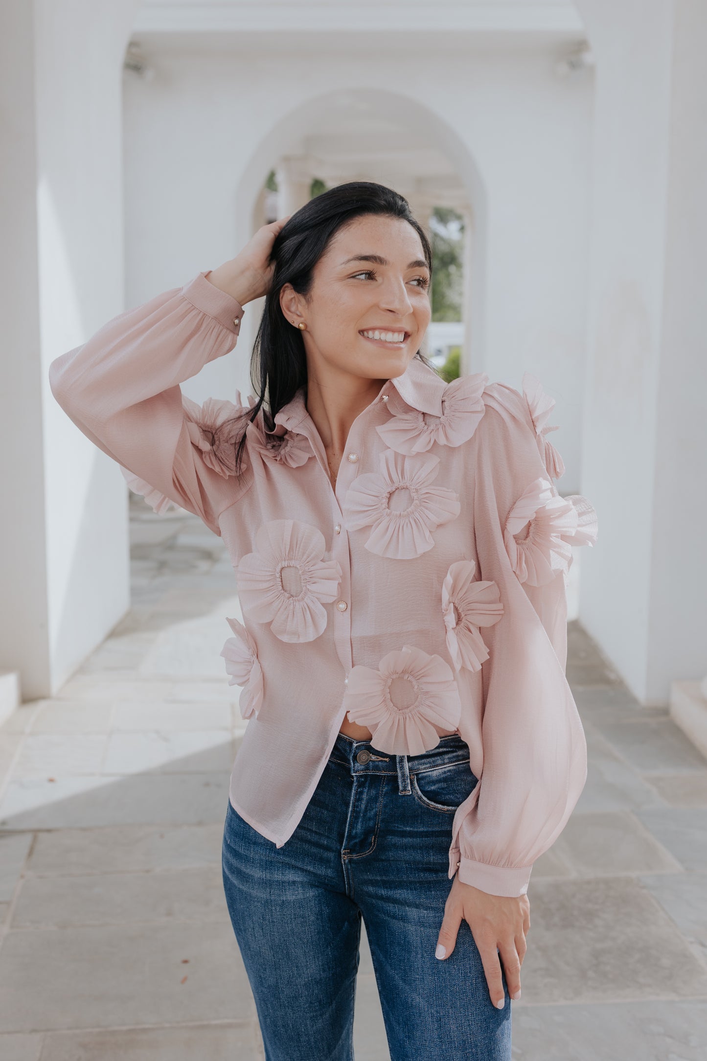 Soft Petals Blouse