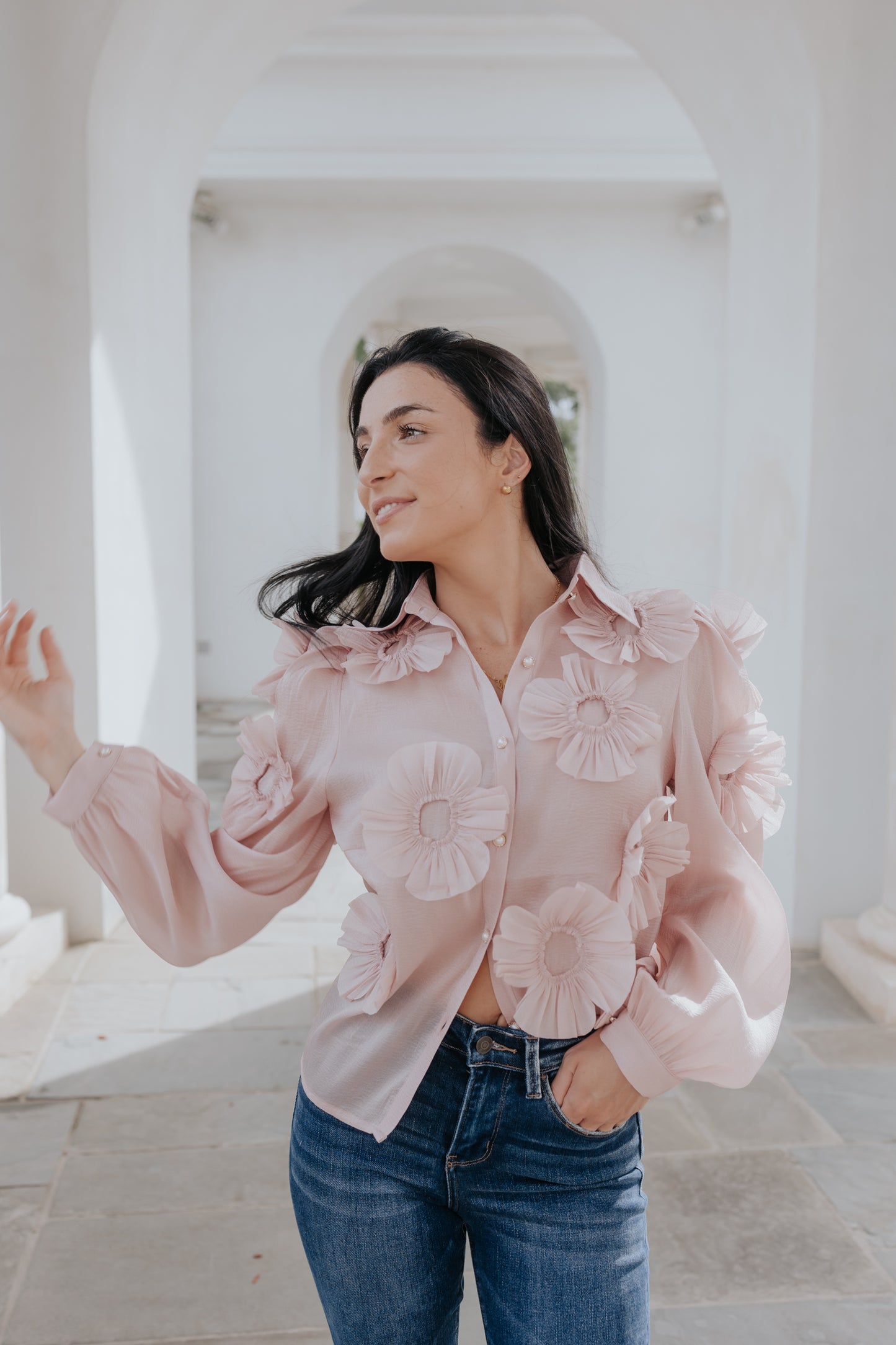 Soft Petals Blouse