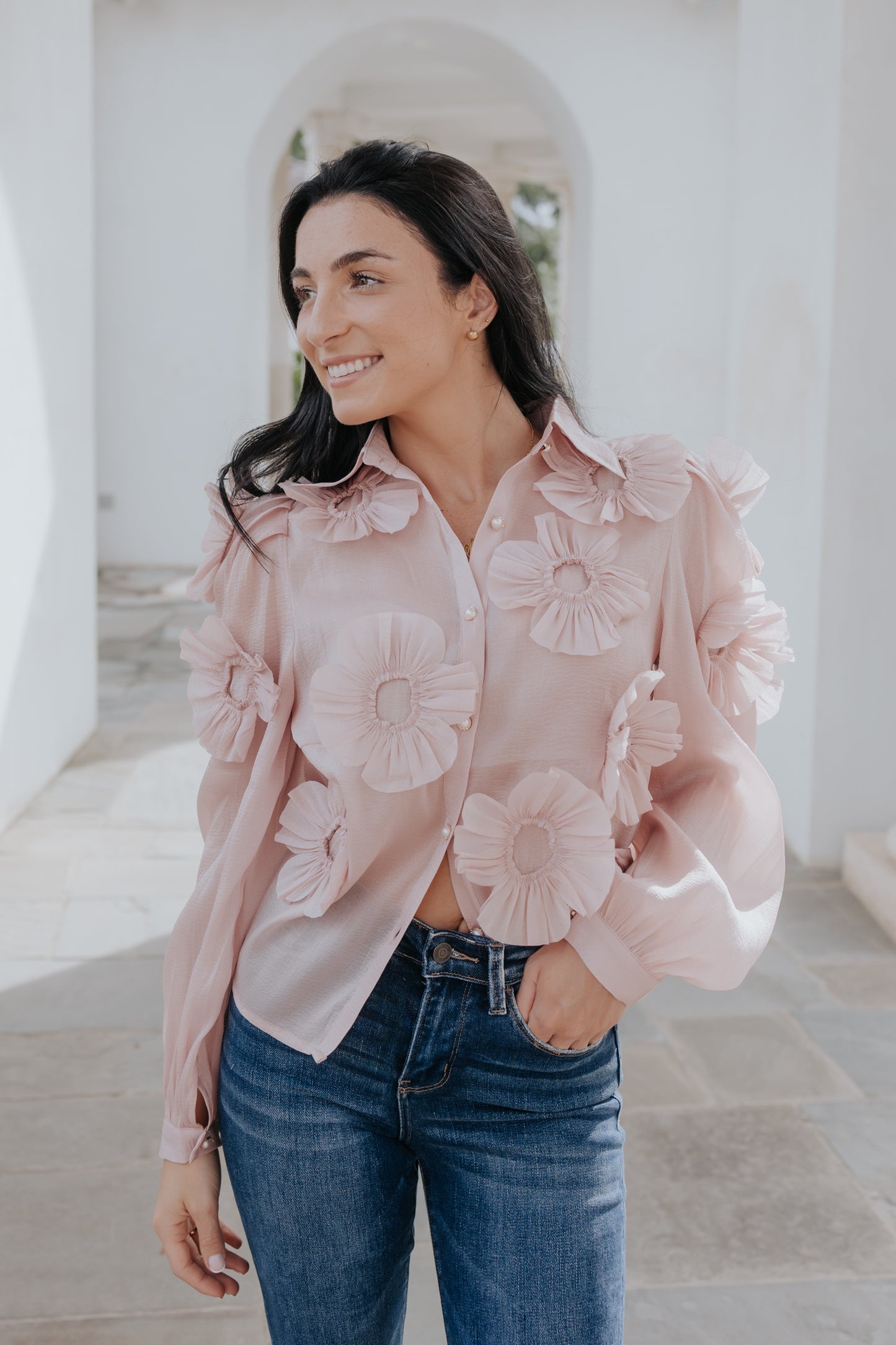 Soft Petals Blouse