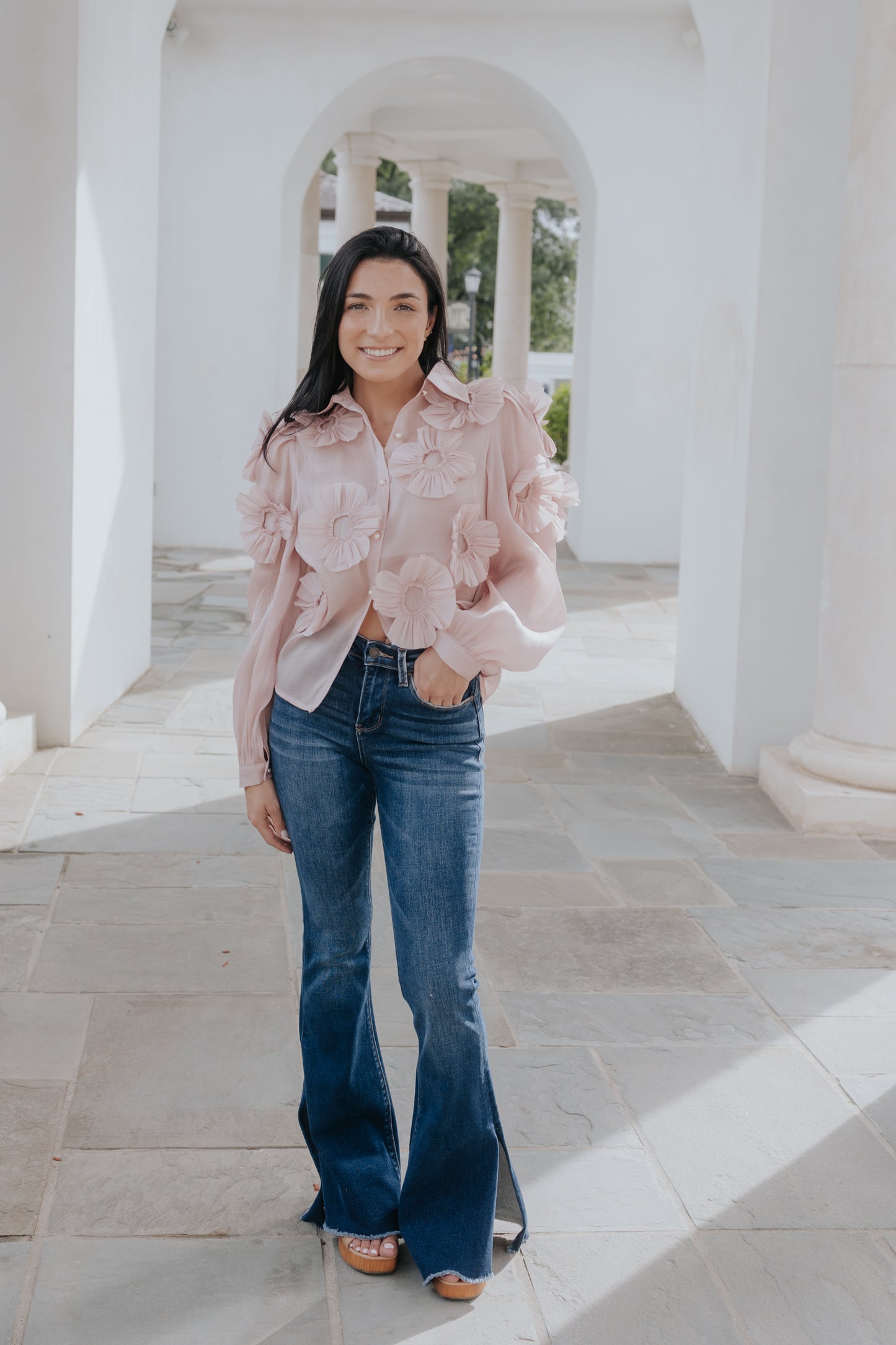Soft Petals Blouse