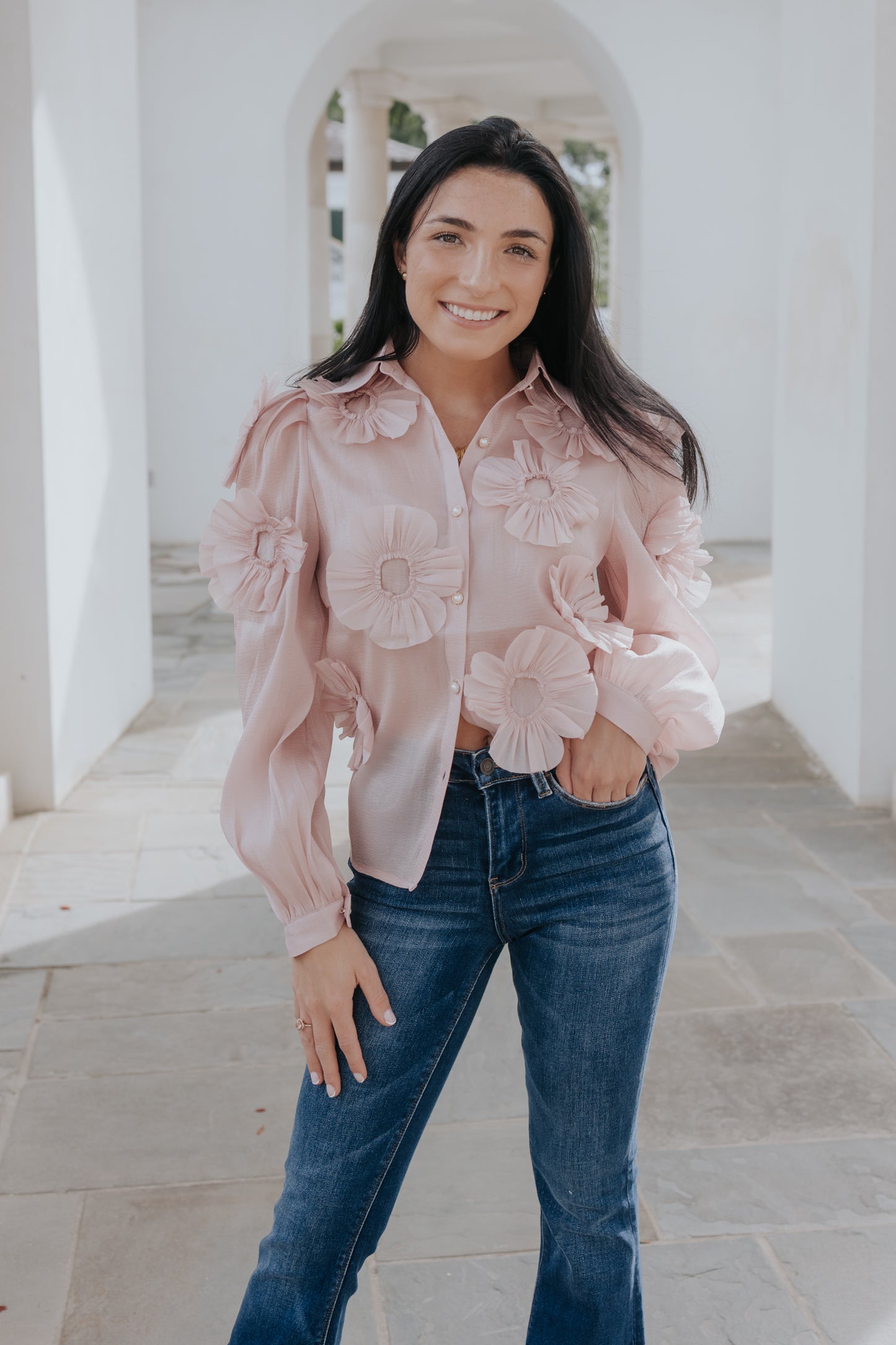 Soft Petals Blouse