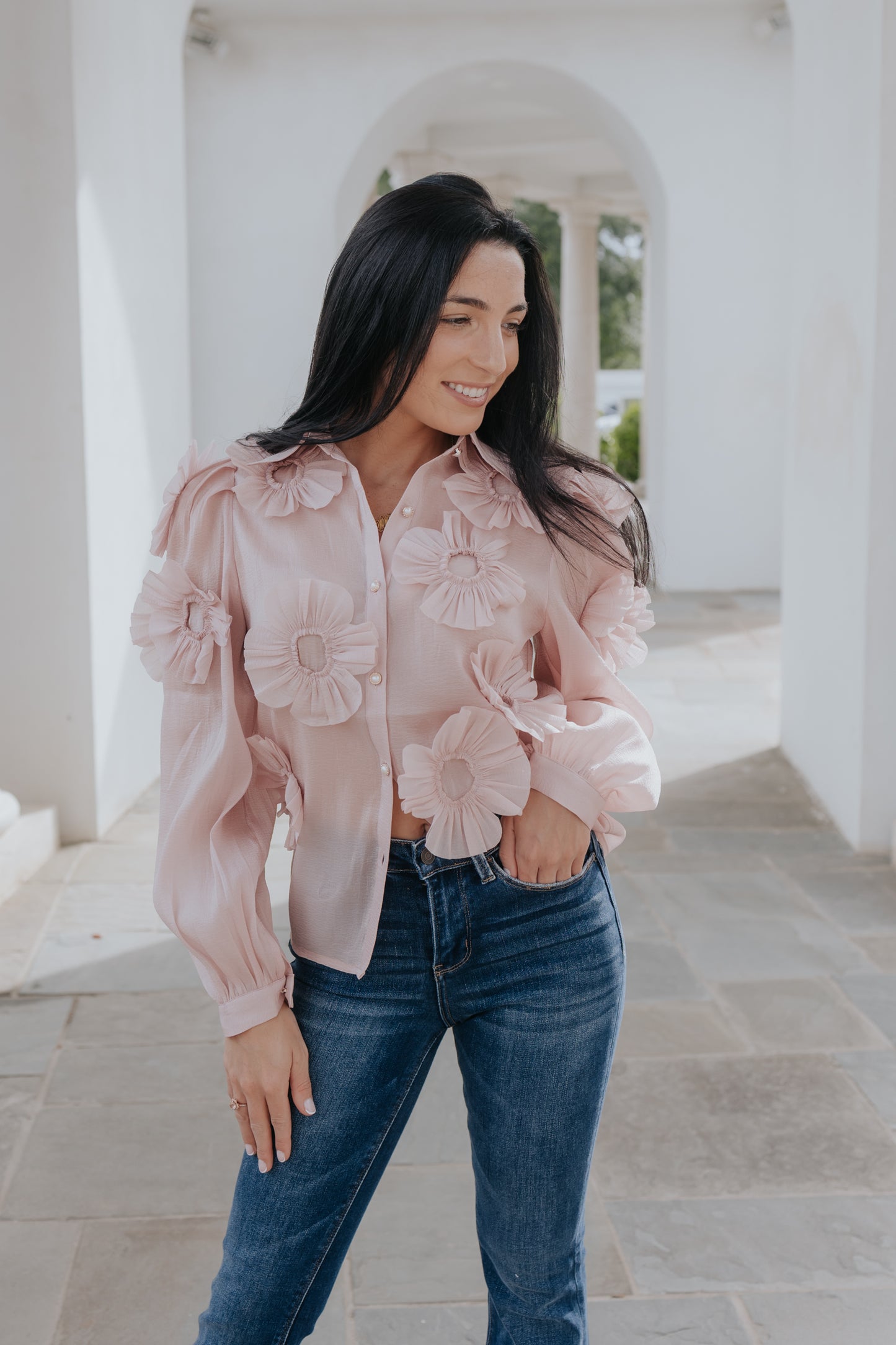 Soft Petals Blouse