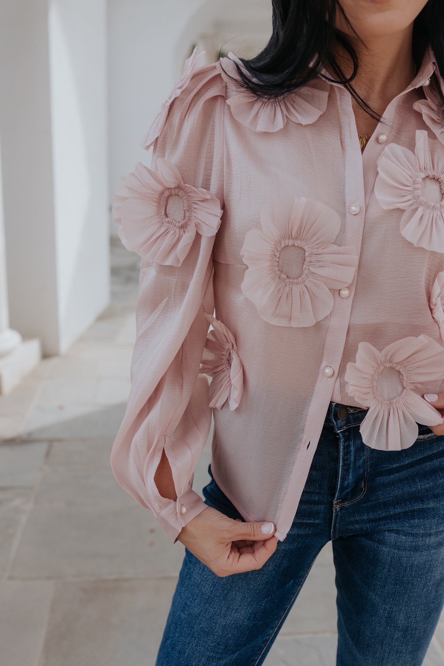 Soft Petals Blouse