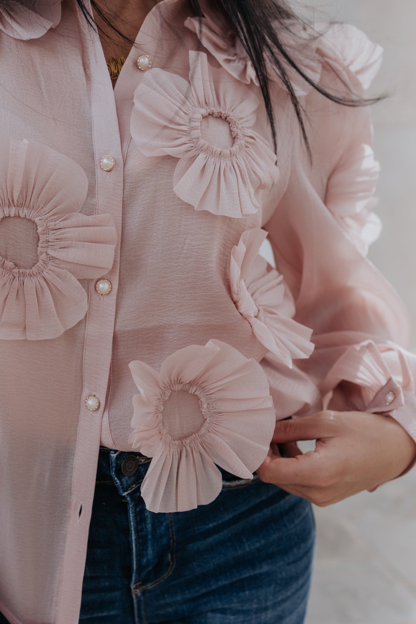 Soft Petals Blouse