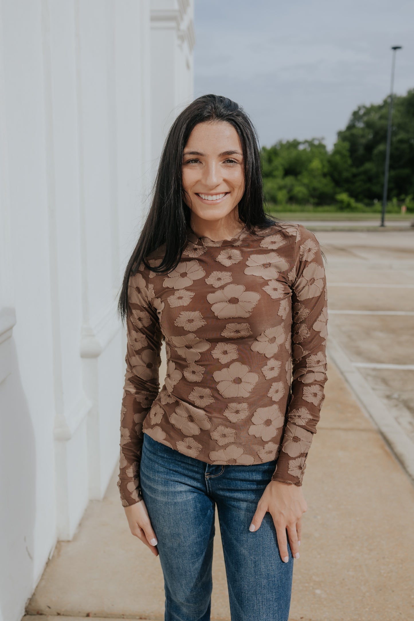 Reaching You L/S Top w/ Thumbholes