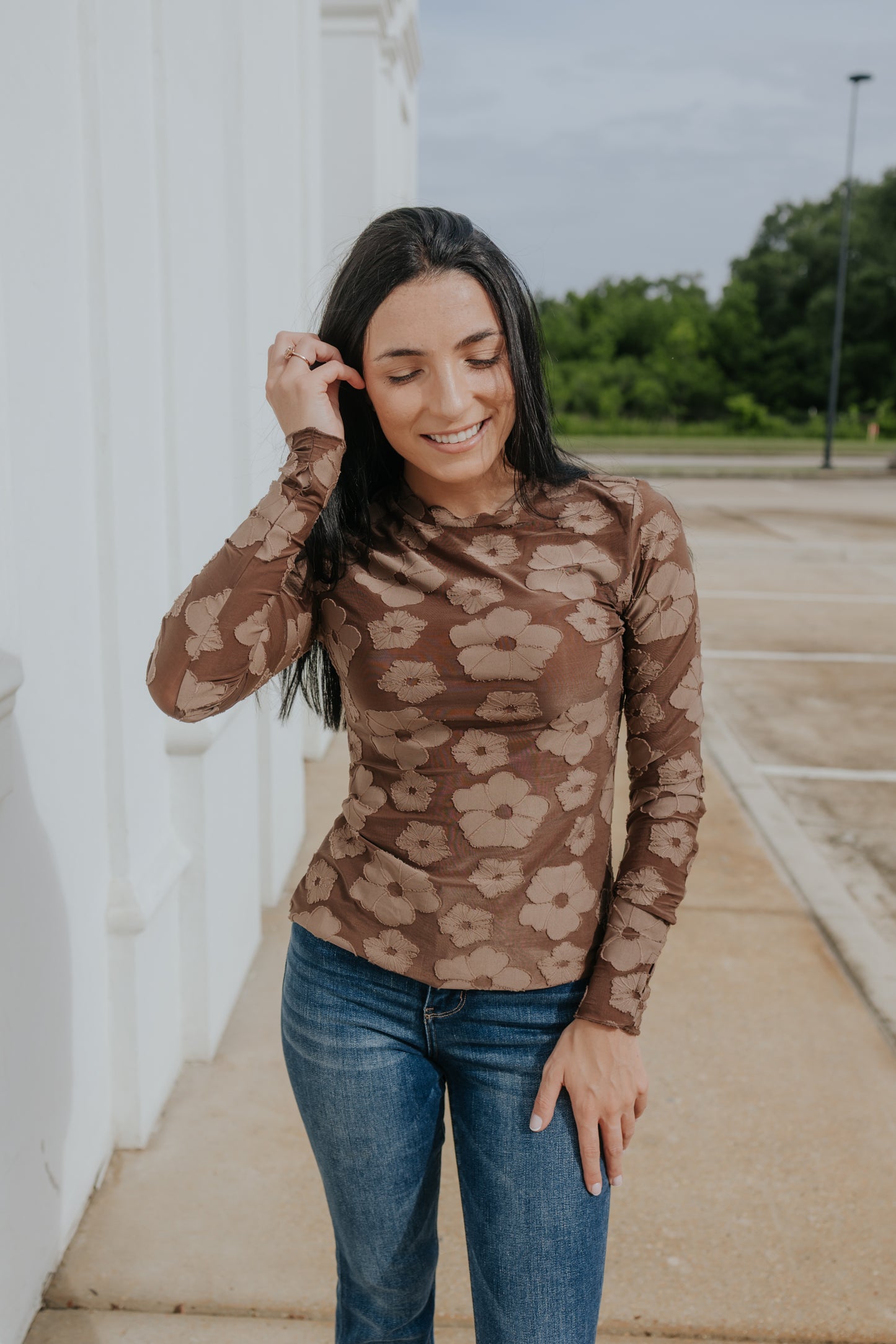 Reaching You L/S Top w/ Thumbholes