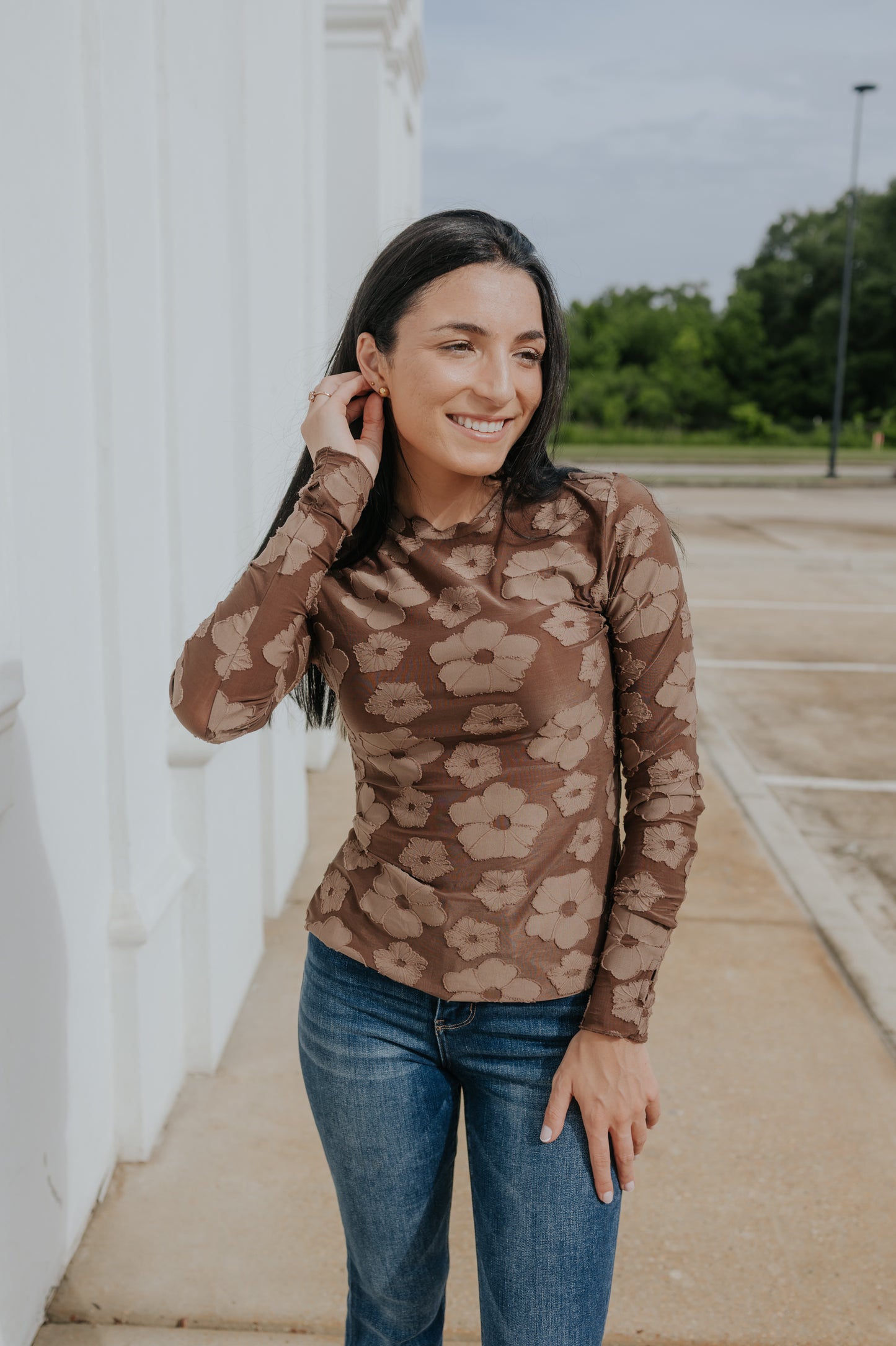 Reaching You L/S Top w/ Thumbholes