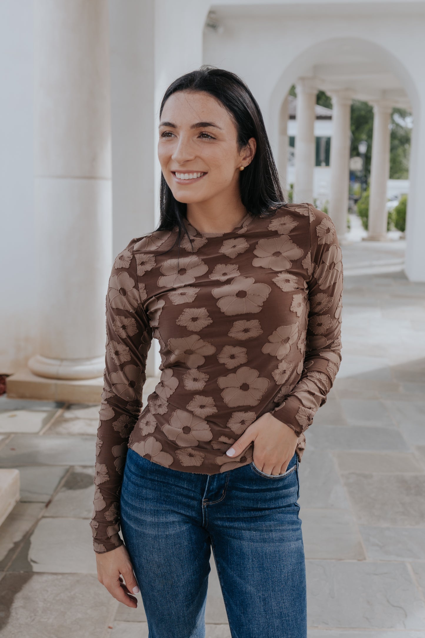 Reaching You L/S Top w/ Thumbholes