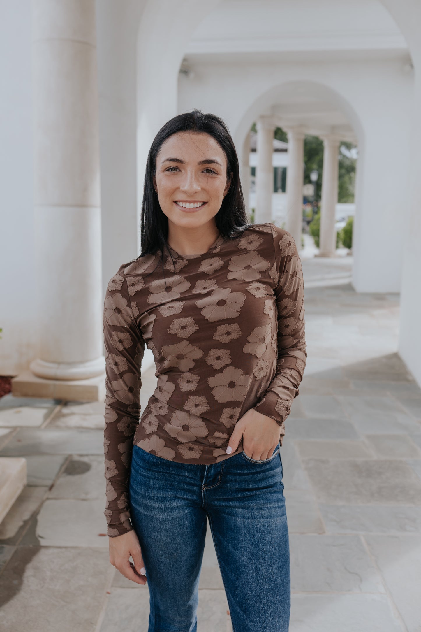 Reaching You L/S Top w/ Thumbholes