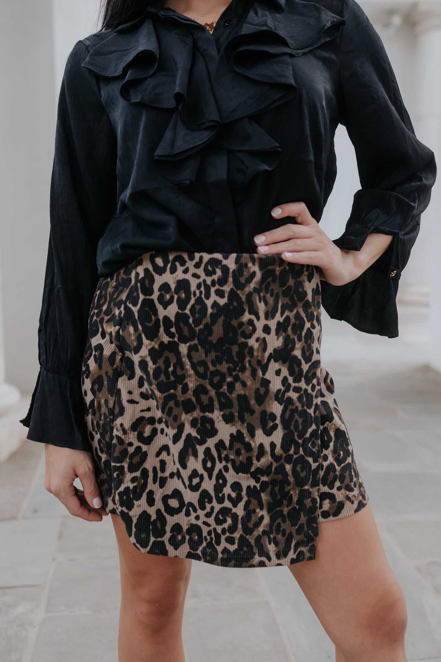 Spot the It Girl Corduroy Skirt