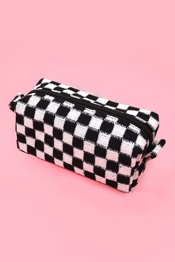 Check It Out Cosmetic Pouch
