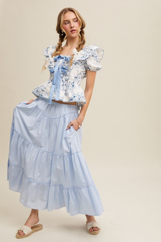 Flirty Florals Top