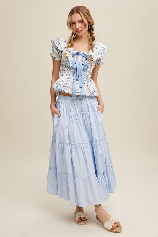 Flirty Florals Top