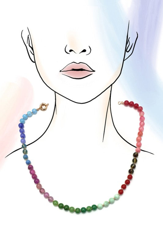 Invitation Only Beaded Necklace