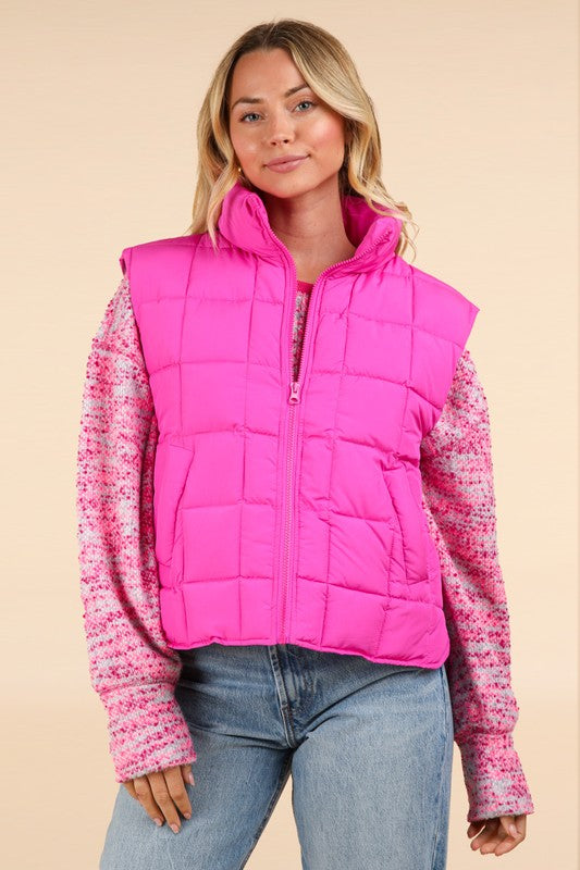 Hit or Miss Quilted Puffer Vest