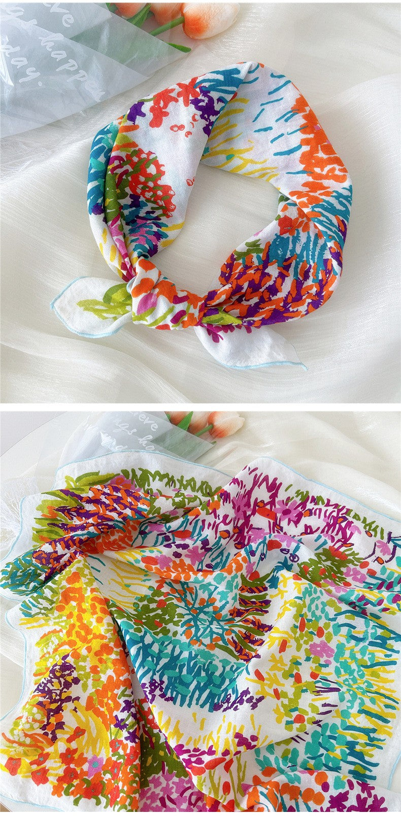 Mixed Feelings Bandana Scarf
