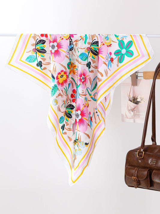 Blooming Bright Bandana Scarf