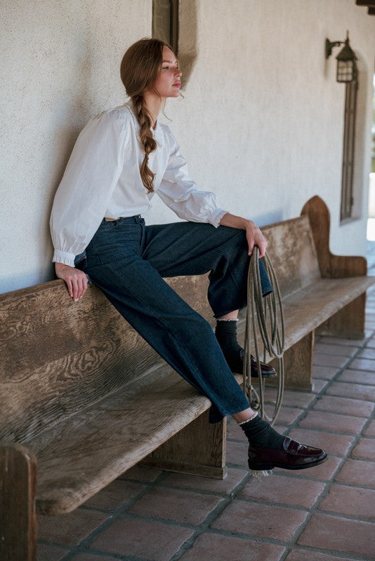 Good Girl Button Down Shirt