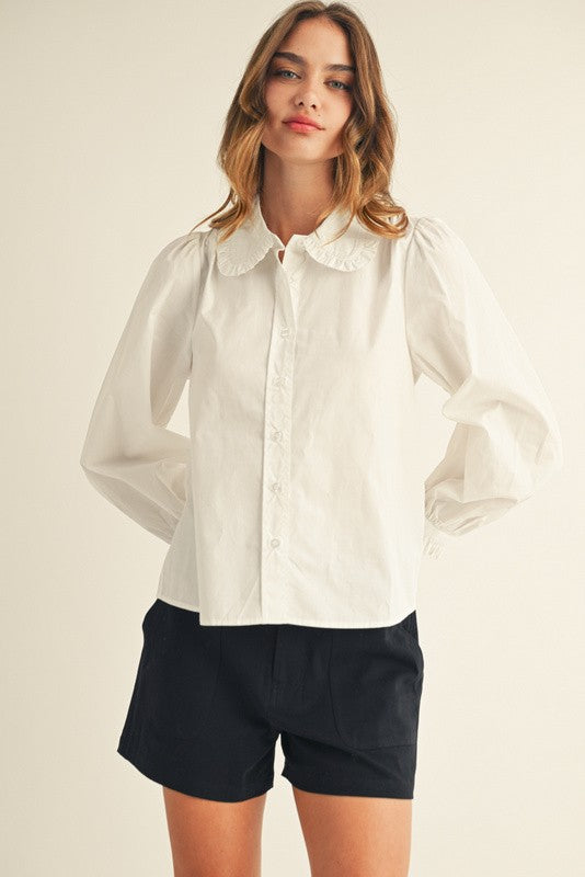 Good Girl Button Down Shirt