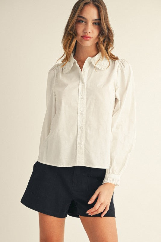 Good Girl Button Down Shirt