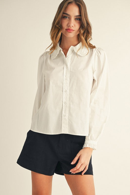 Good Girl Button Down Shirt