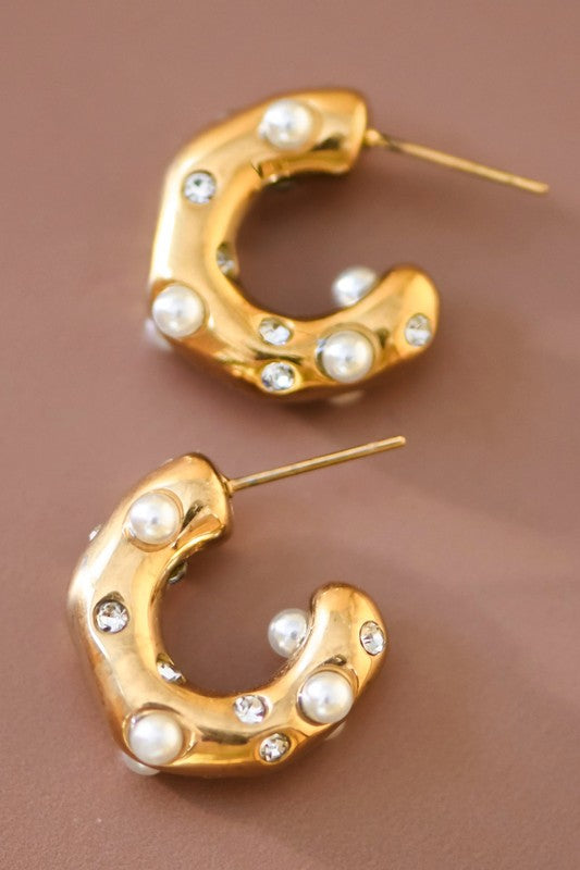 My Girl Non Tarnish Hoops