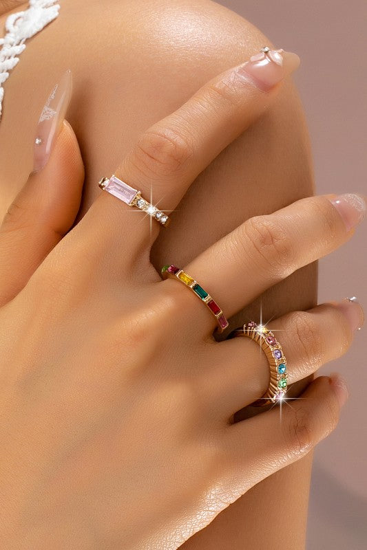 Count Your Blessings Ring Set