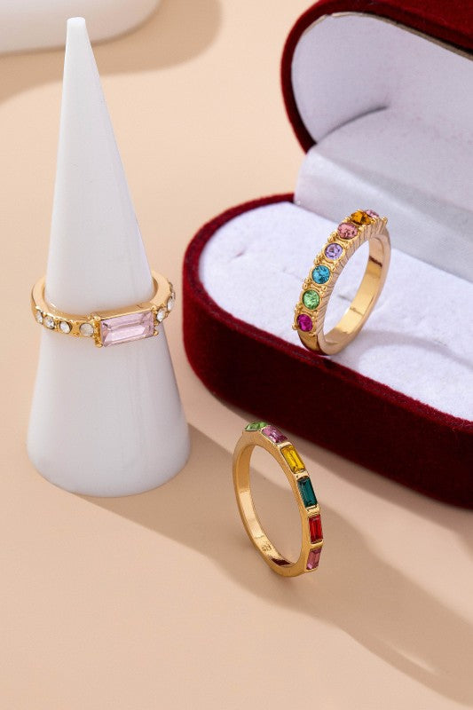 Count Your Blessings Ring Set
