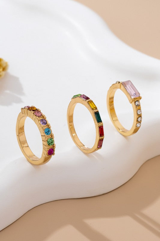 Count Your Blessings Ring Set